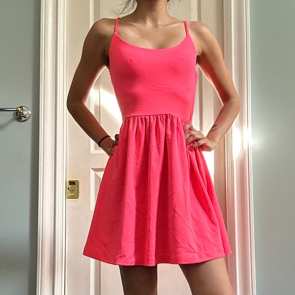 Pink Guess Mini Dress - Picture 1 of 5